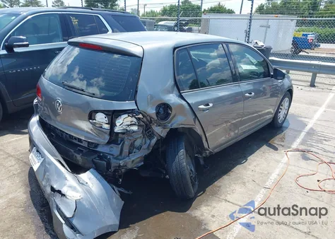 2014 Volkswagen Golf 2.5L из США, поврежденный, VIN WVWDB7AJ0EW002332